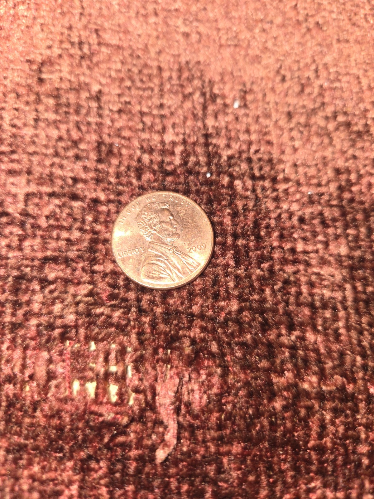 2009 lincoln penny no mint Mark