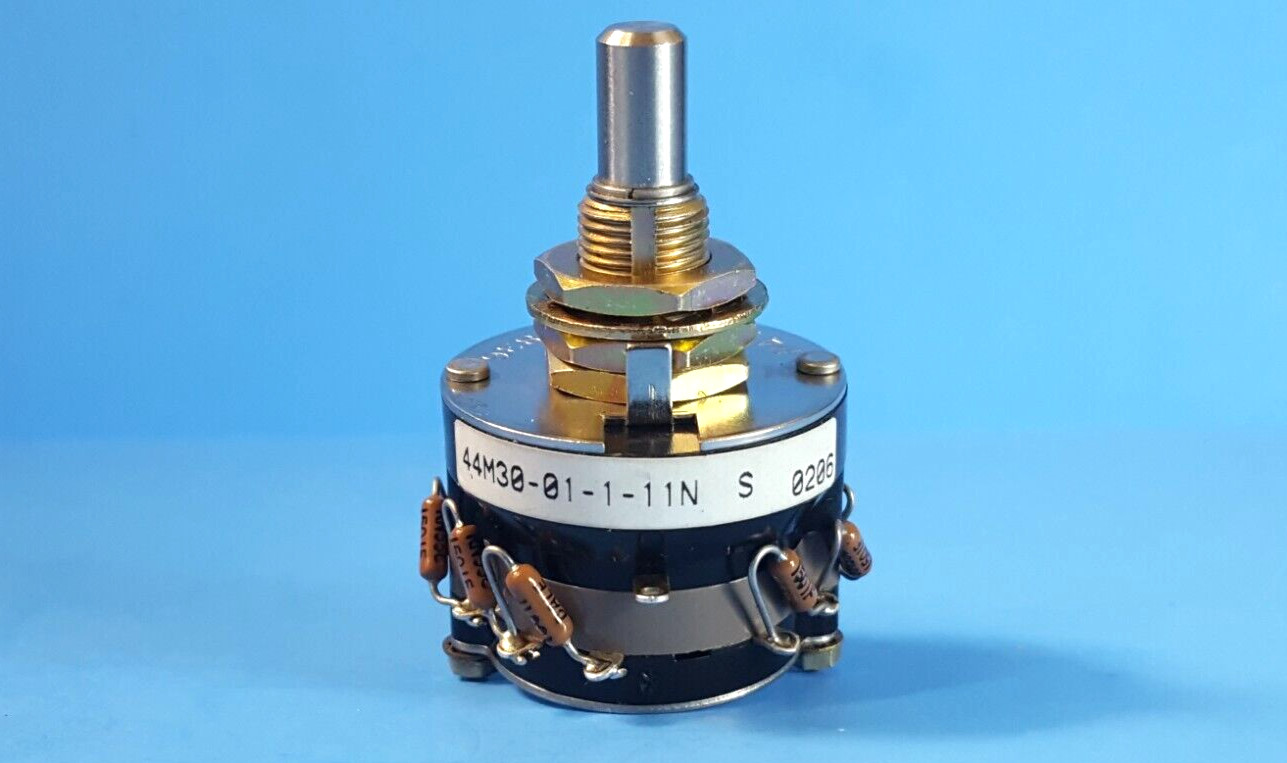 ( ONE PIECE) Rotary Switch, 44M39-01-1-11N, Grayhill, 11 position, SP11T