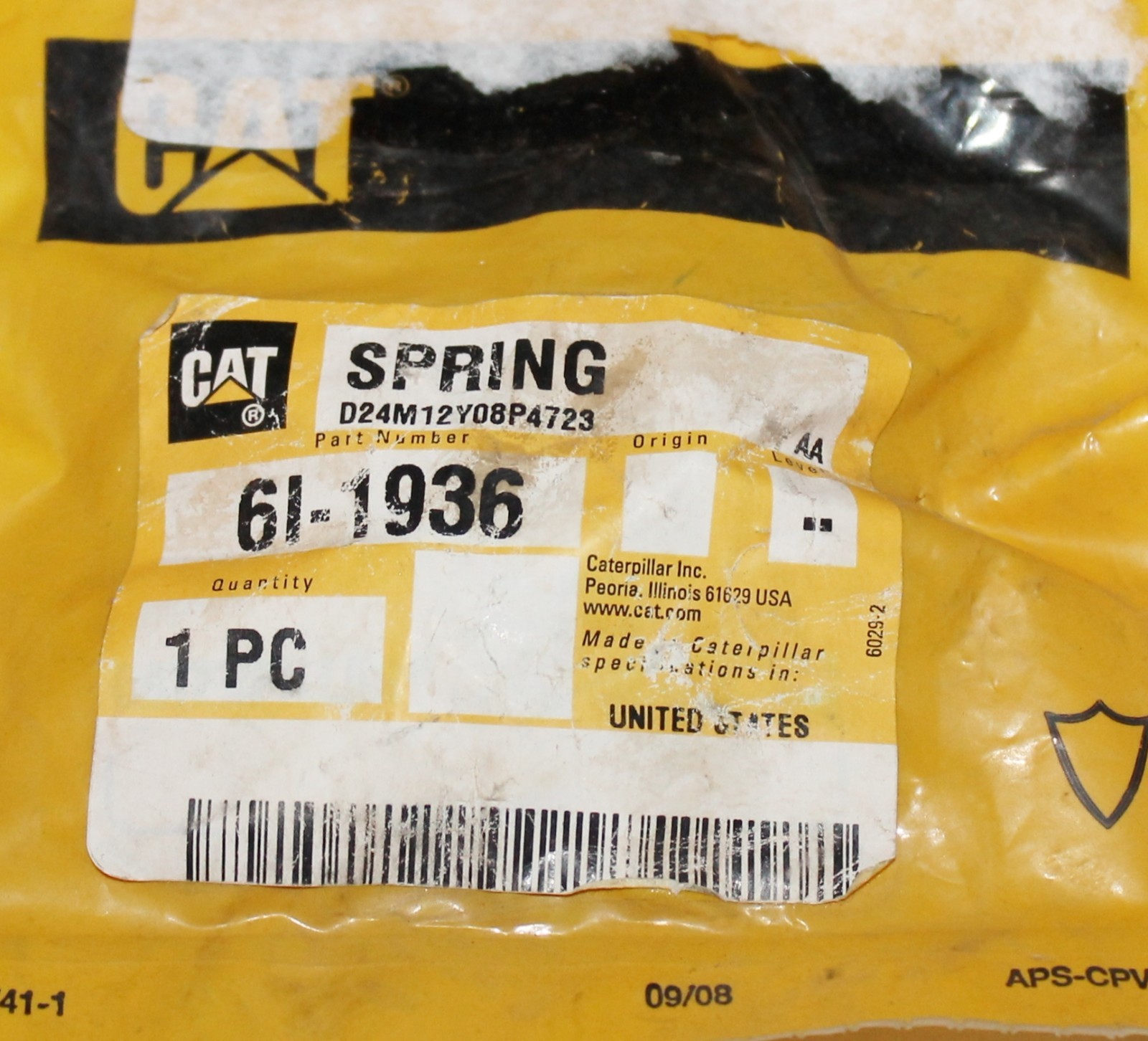 CATERPILLAR CAT 6I 1936 Spring Assembly