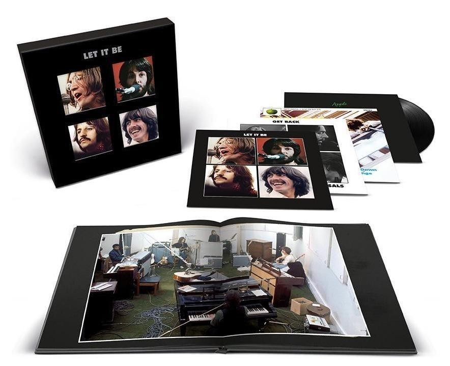 BEATLES Let It Be Super Deluxe 4 LP + 12 in EP Set GET BACK Remix OOP 2021