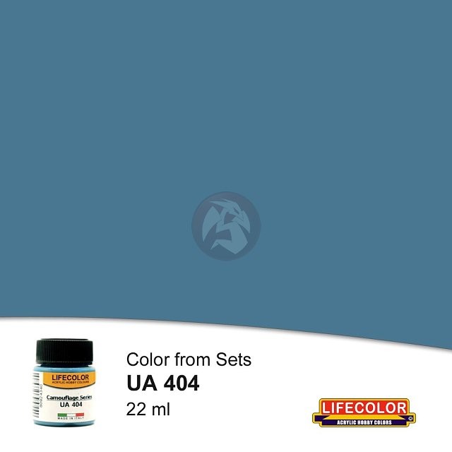 LifeColor Acrylic Paint Color Sets German Field Blue FS 35109 (22ml) UA404