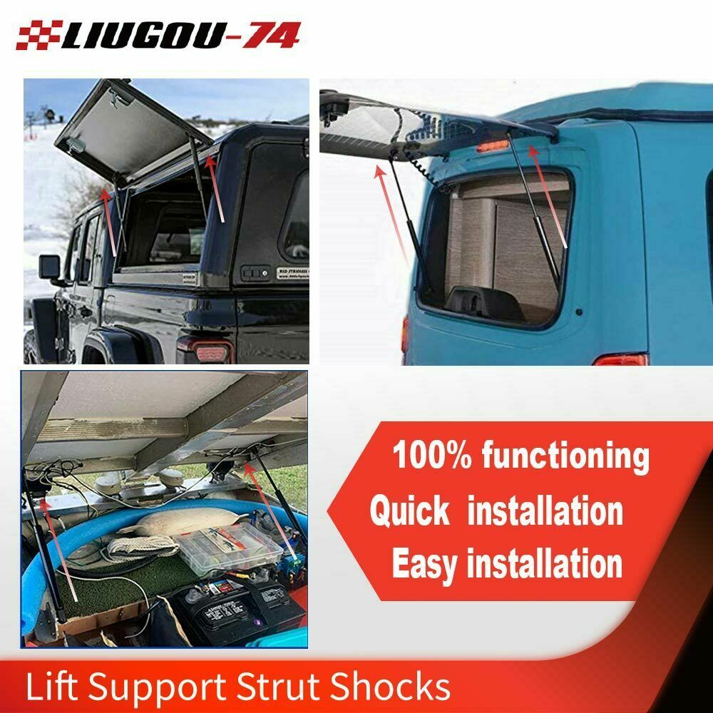 2X Fit For 09-14 Nissan Murano Front Hood Lift Support Struts Shocks Gas Springs