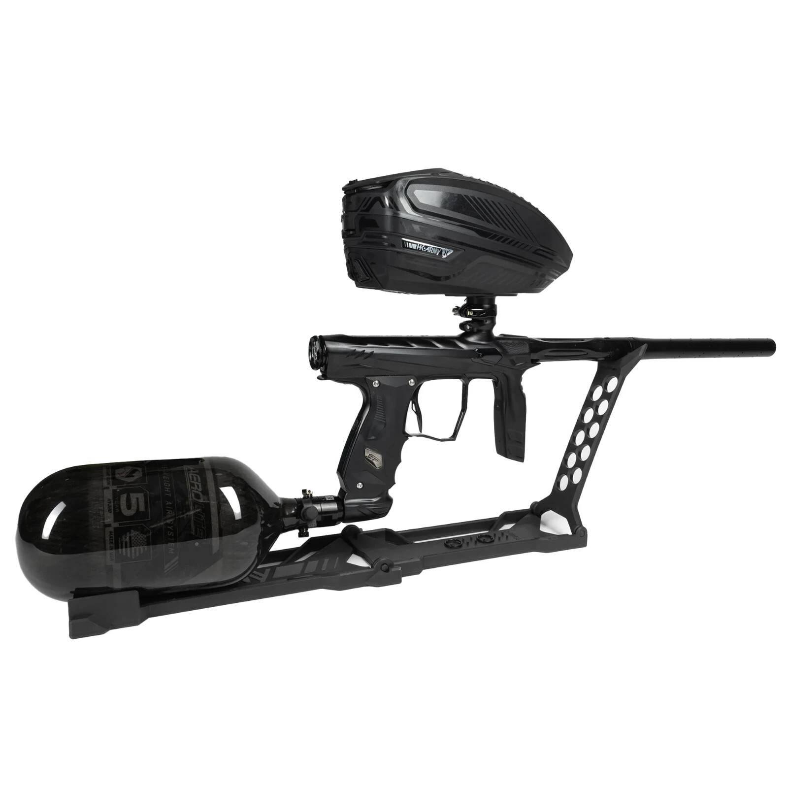 HK Army Joint Folding Paintball Gun Marker Stand BLACK