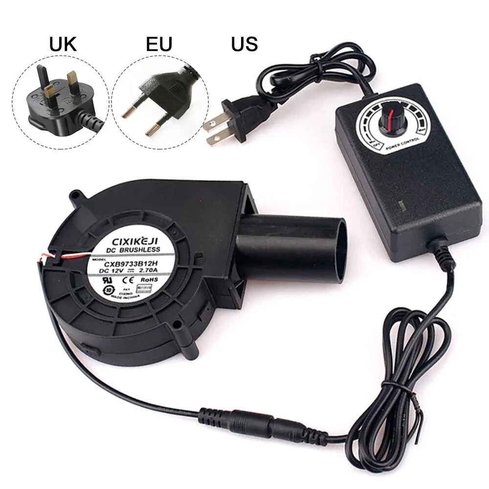 Waste Oil Furnace Burning Heating Furnace Indoor Silent Speed Control Fan