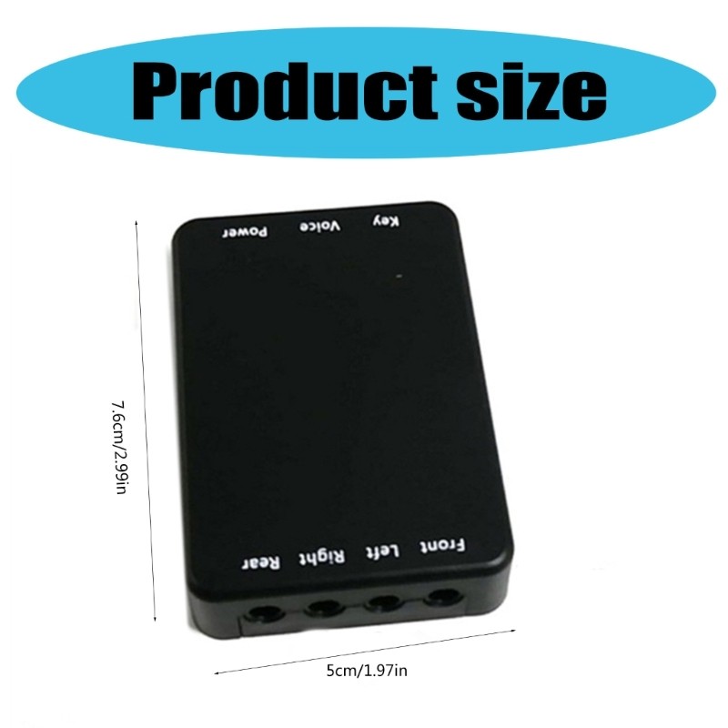 360 Degree Panoramic Car Camera Control Switch for 4 Channel Converter Systems