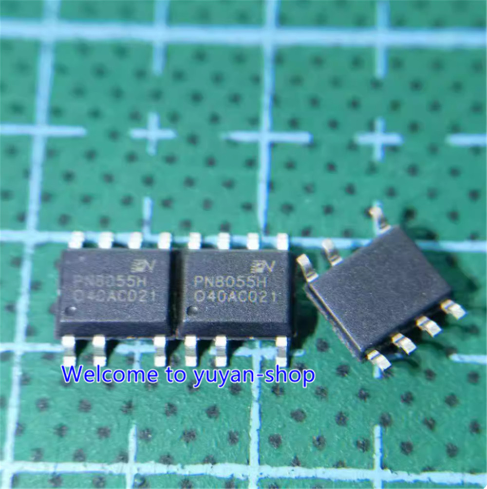 10Pcs New PN8055 PN8055H SOP-7 Charger power chip #T3671A YS