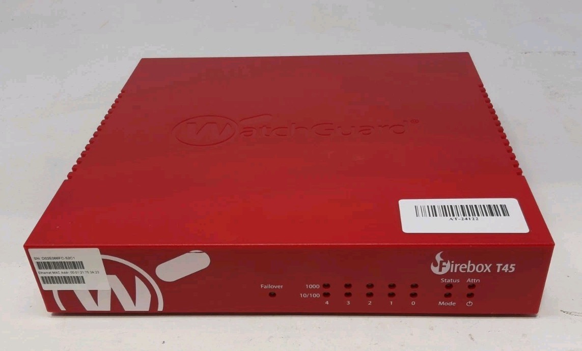 WatchGuard Firebox T45  Network Security/Firewall