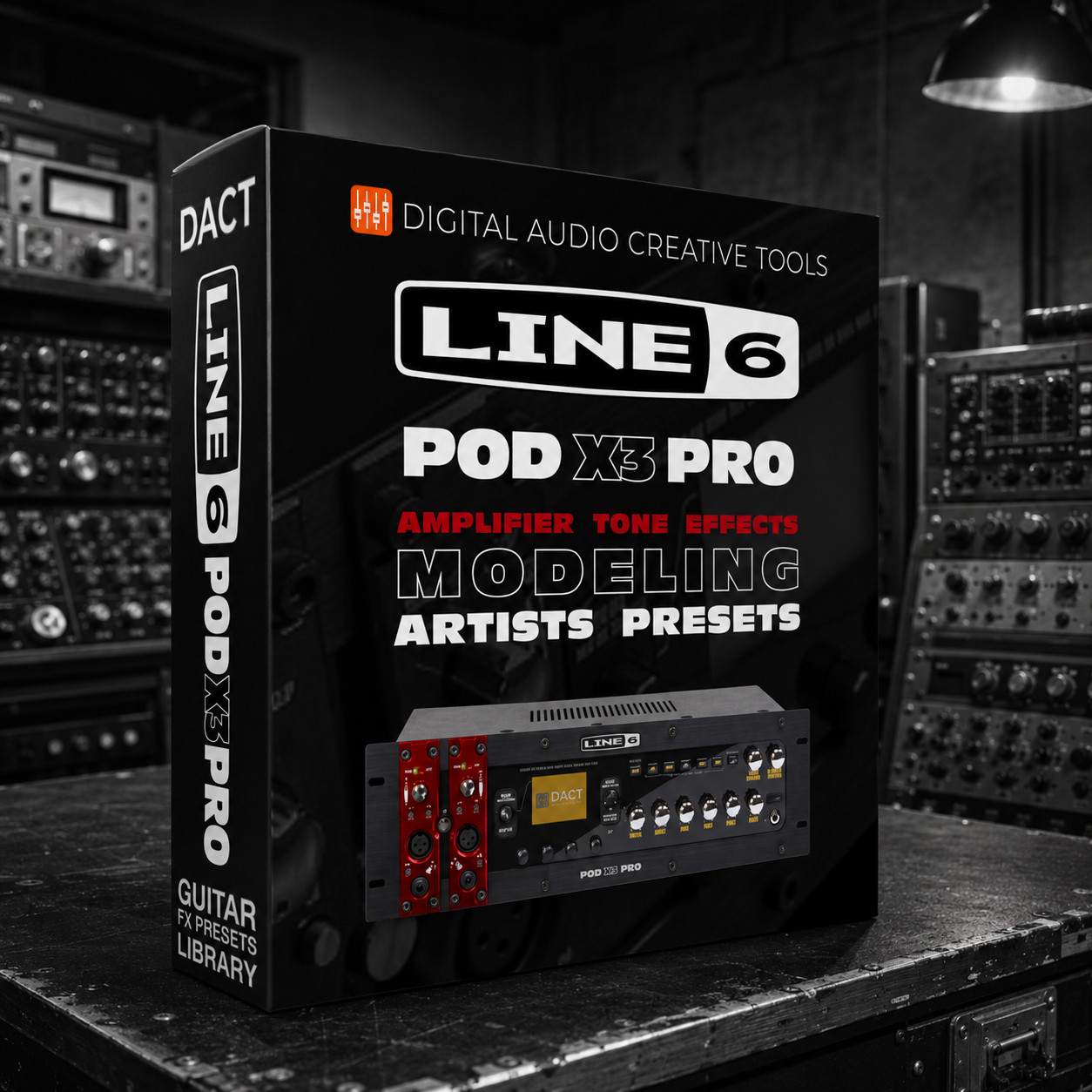 Line 6 POD X3 Pro Multi-FX Presets Library