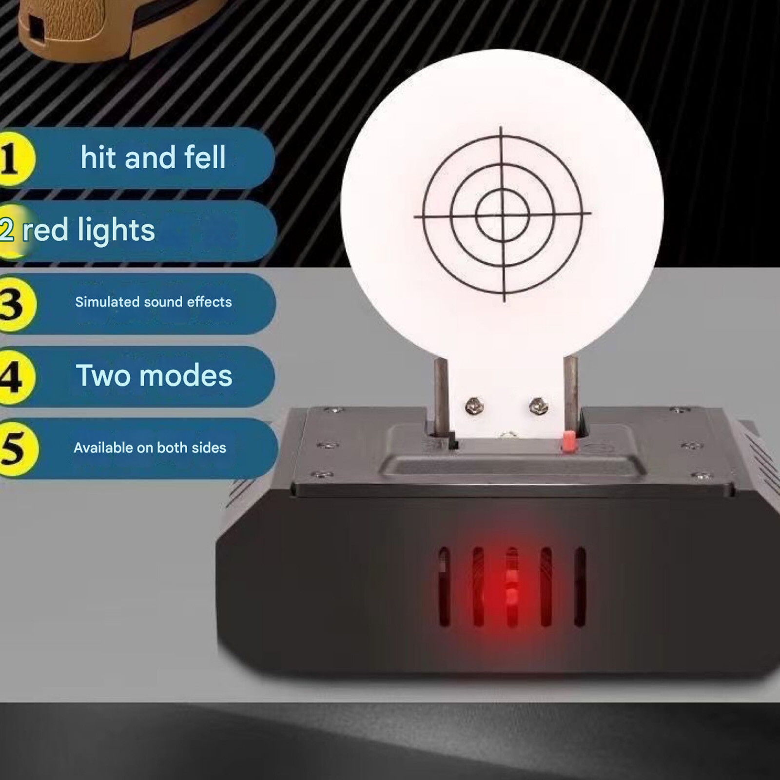 Electronic Laser Target Dry Fire Training LasermX