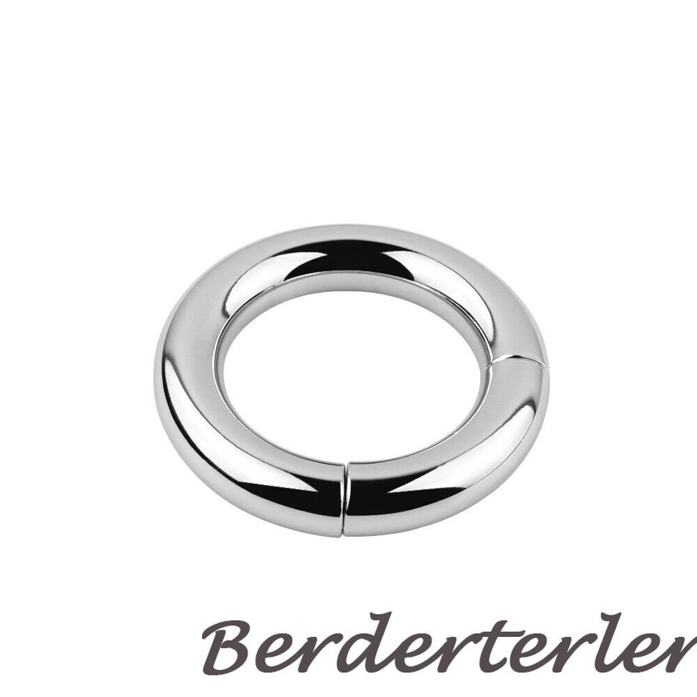 Magnetic Ball Stretcher Scrotum Penis Rings Weight Heavy Duty Stainless Steel