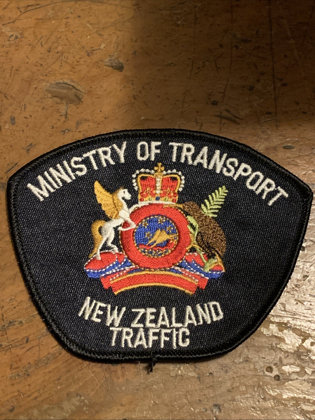 Estate Find: Ministry Of Transport New Zealand Traffic Patch