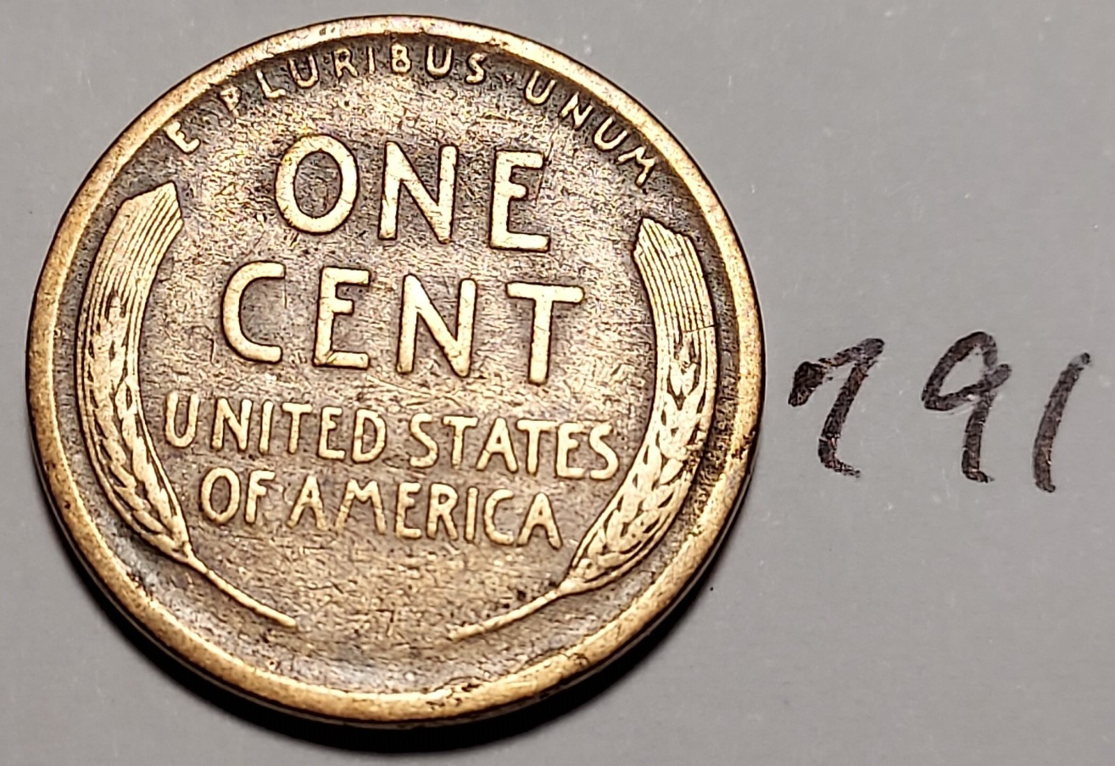 1921-S Lincoln Wheat Cent FINE #791