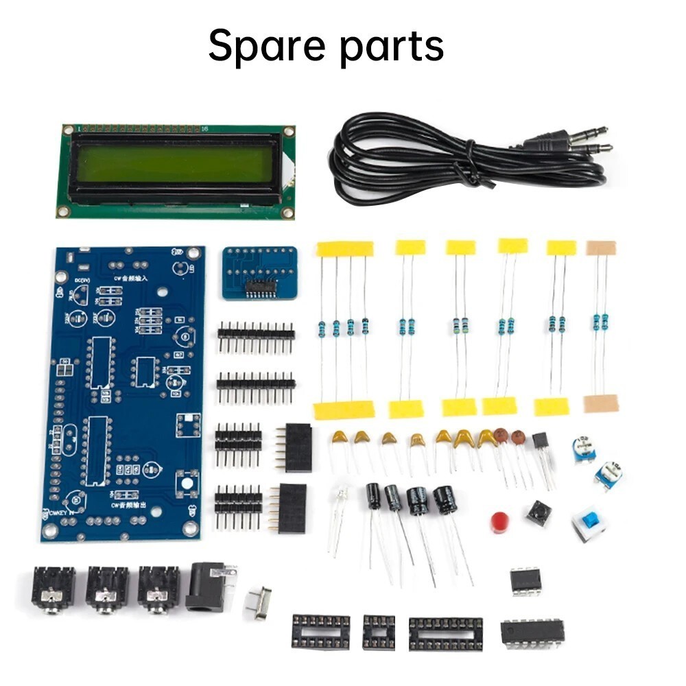 Radio Portable CW Morse Code Decoder Keyer Interpreter DIY Electronic Component