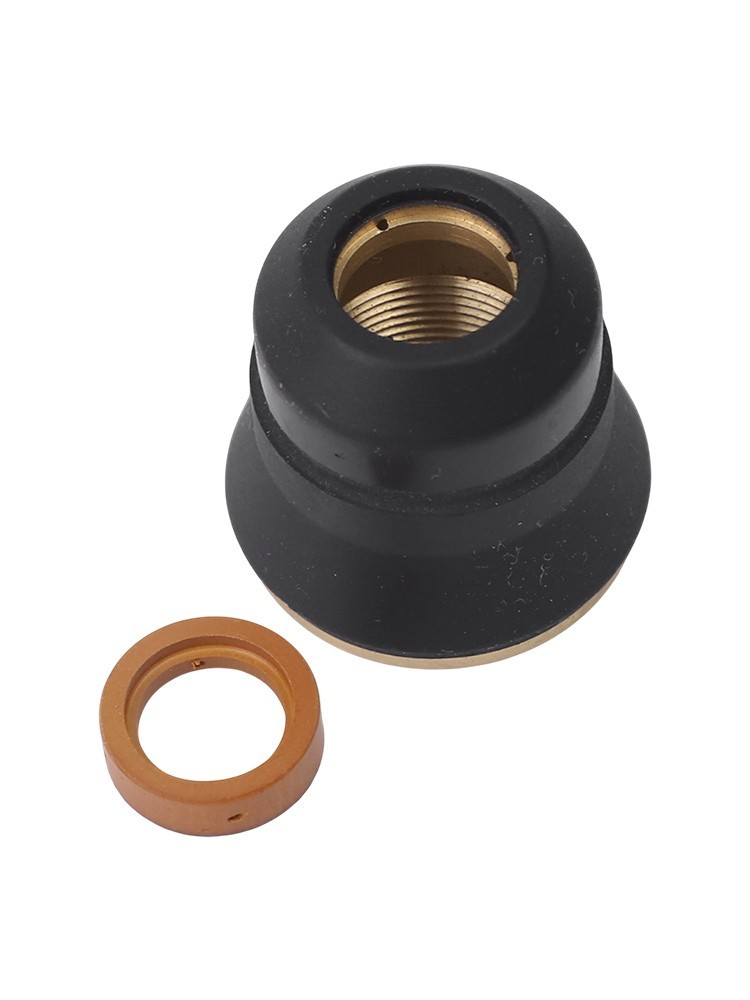 Innovative Plasma Torch Consumables 2PCS with Shield Cap and Swirl Ring