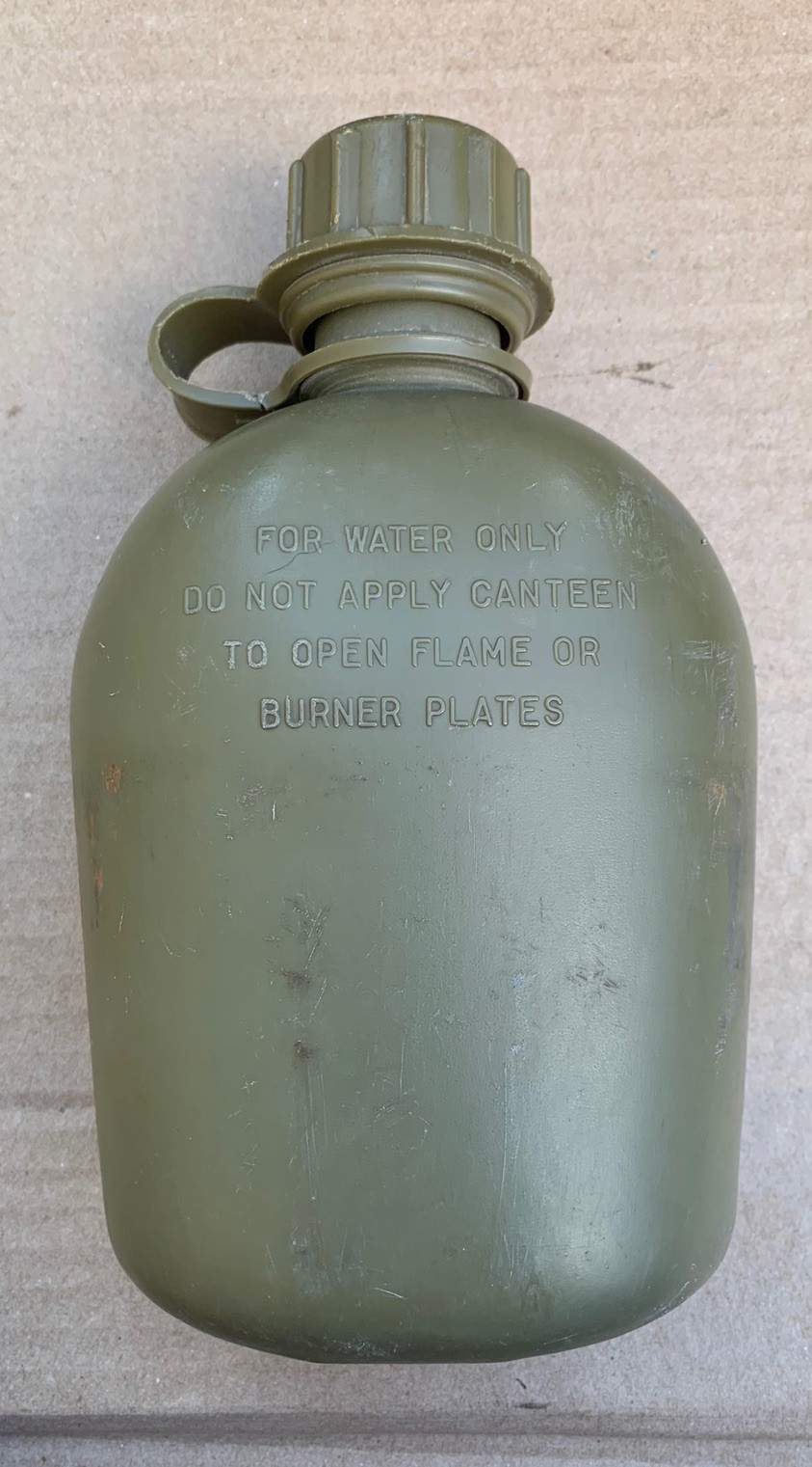 Vietnam Era US Military Plastic Canteen 1966 Dated