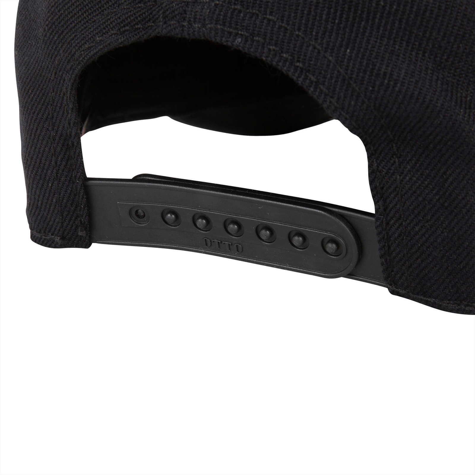 Lowbrow Customs Blackout Embroidered Snapback Hat