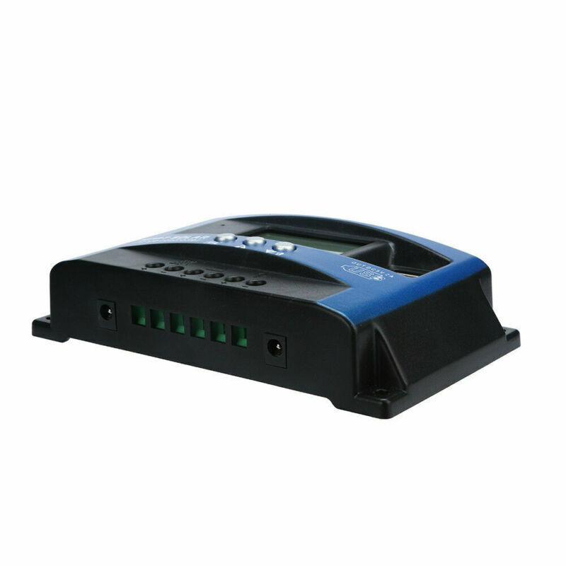 40A MPPT Solar Panel Regulator Charge Controller 12V/24V Auto Focus Tracking,