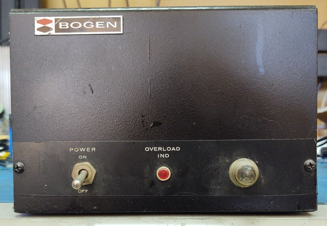 Vintage Bogen MT100  100-Watt-PA-Amplifier-Fully-Tested