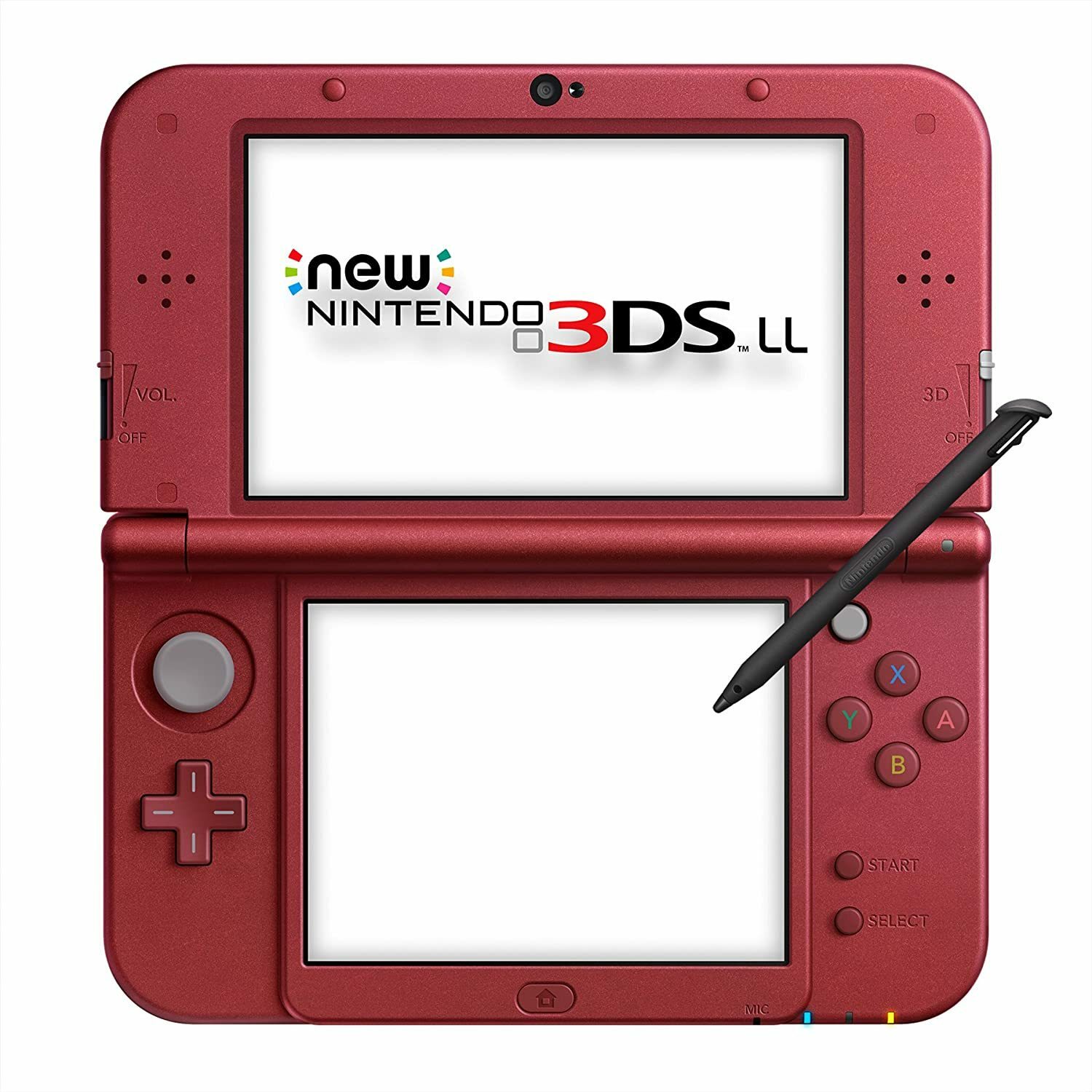 New Nintendo 3DS LL Metallic Red Region Japan