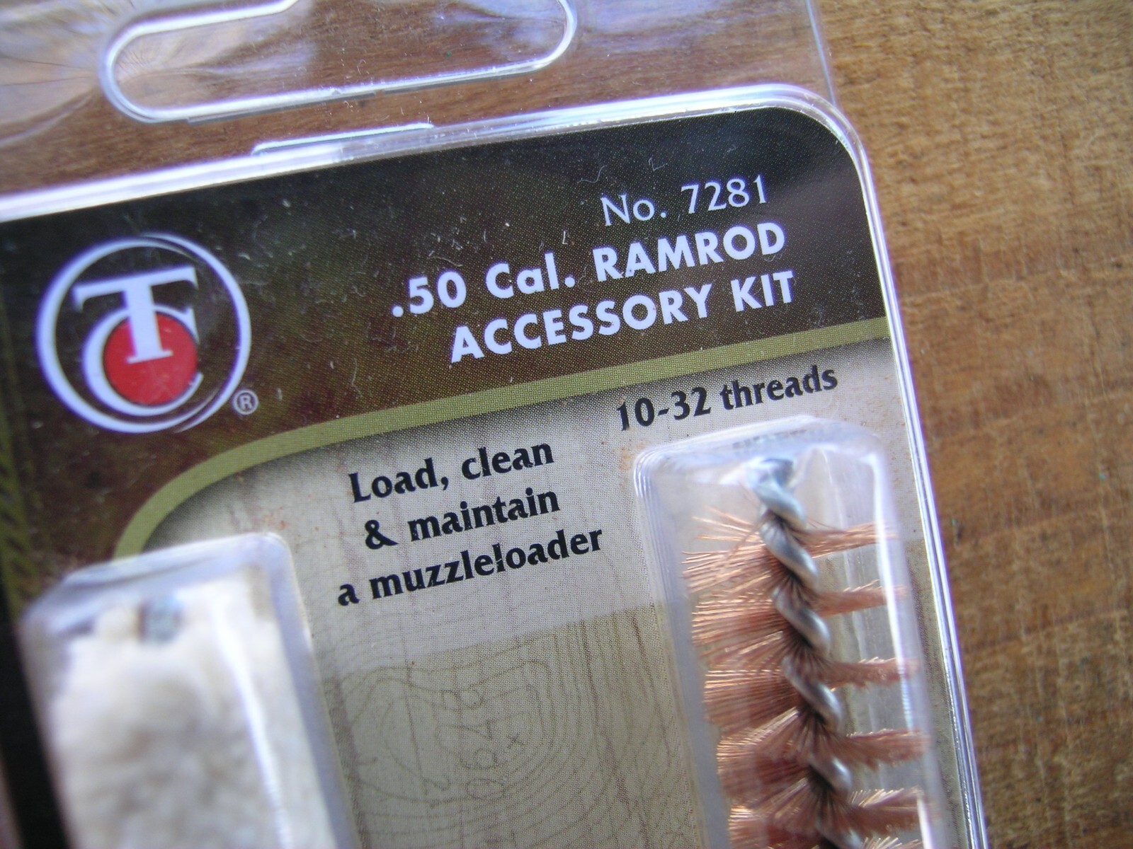 Thompson/Center T/C .50 Cal 5 pc Ramrod Accessory Kit #7281 Patch Ball Puller +