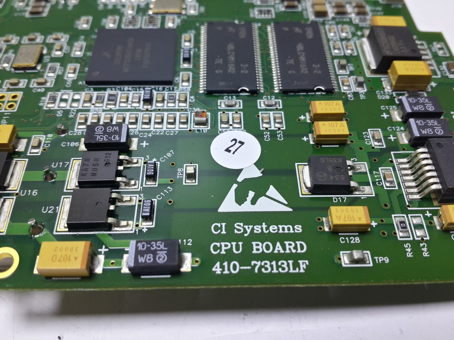 CI SYSTEM Pyrometer NTM DeLTA-R CPU Board 410-7313LF