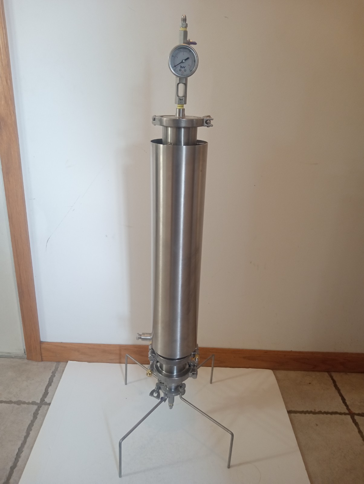 24"Bvv Portable Dewaxing Closed Column Open Blast Extractor/Crc Kit Included