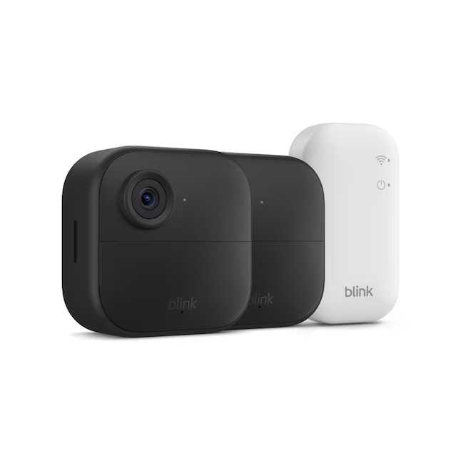 Blink Outdoor 4 (4th Gen) Wireless 2 Camera System Kit NEW OPEN BOX (#L2-B6)