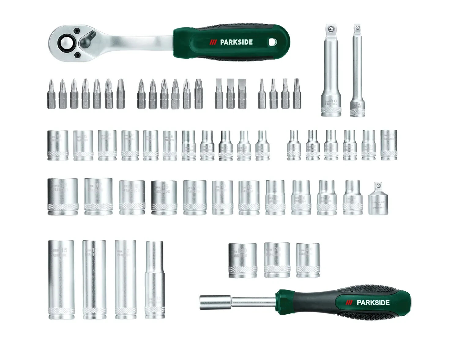 Parkside Socket Set - 61 Piece Set | BRAND NEW IN CASE