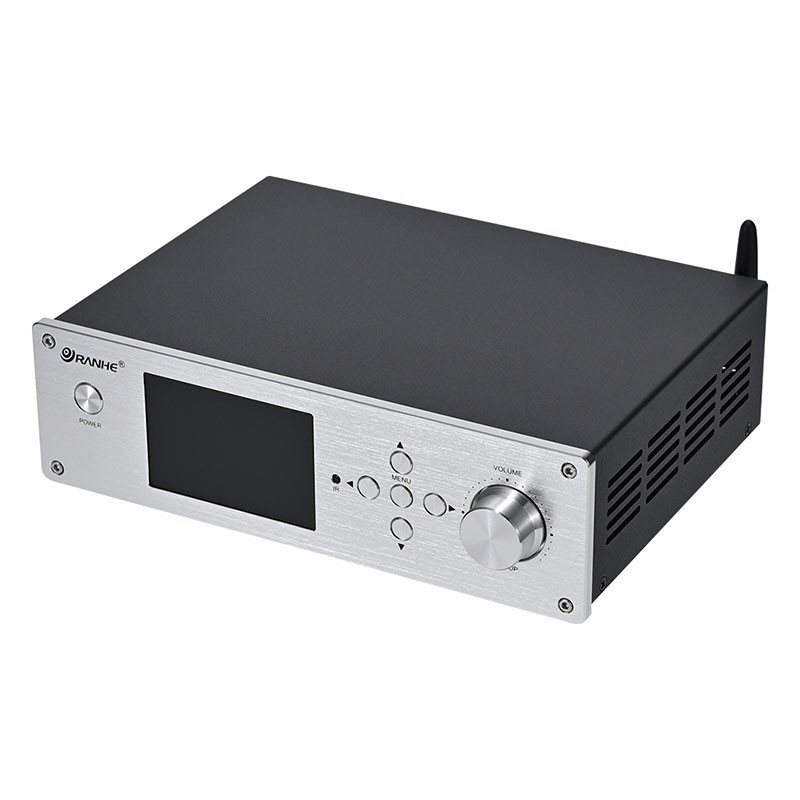 RH-202XPRO Audio Decoder Lossless Bluetooth 2xES9038Q2M Screen USB-PC Input BK