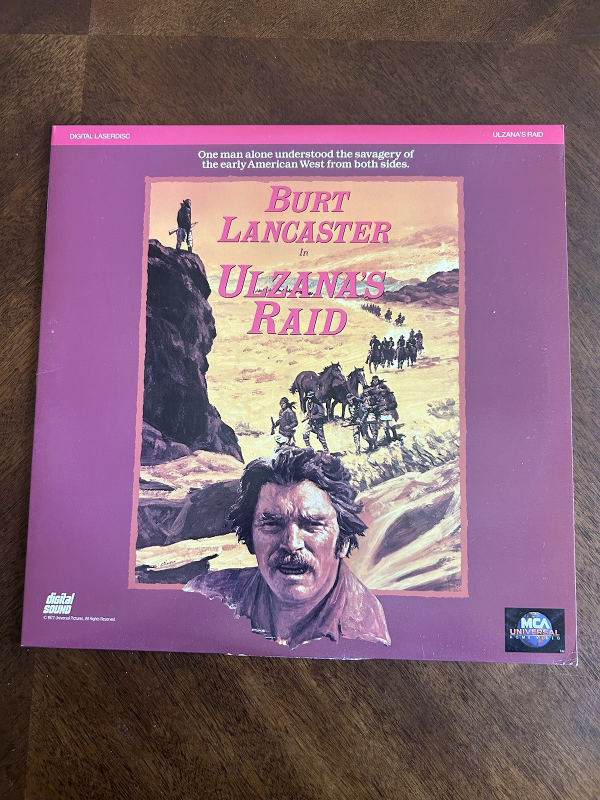 ULZANA'S RAID Laserdisc LD EXCELLENT CONDITION RARE GREAT FILM BURT LANCASTER (2