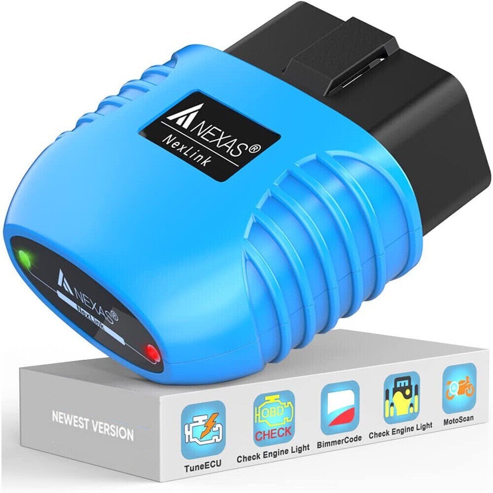 NEXAS NexLink Car Bluetooth OBD2 Scanner Diagnostic Scan Tool for IOS Android