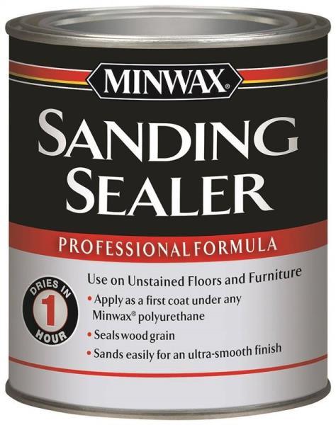 NEW MINWAX 65700 QUART PROFESSIONAL FAST DRY SANDING SEALER WATER BASED 9809229