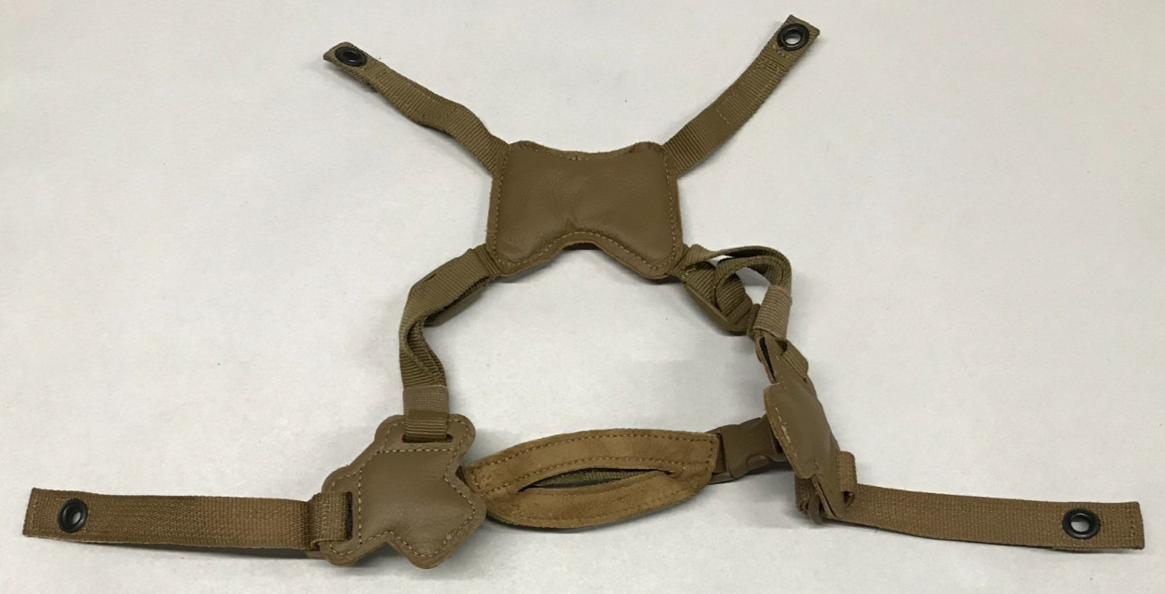 USMC Coyote LMCH Four Point Retention Chin Strap X Large NOS