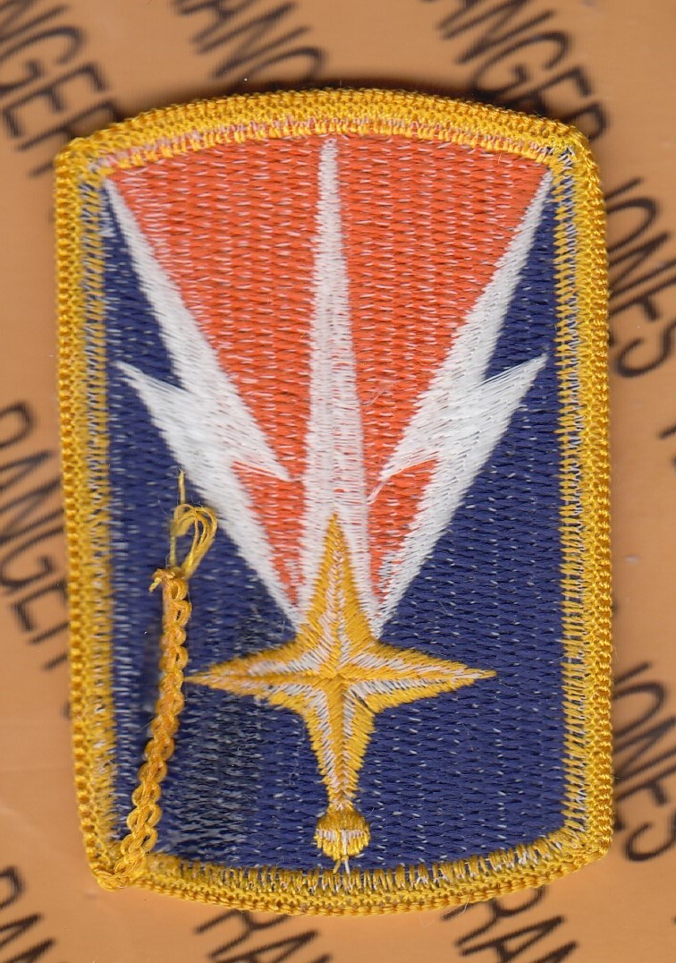 US Army 1107th Signal Brigade 3" uniform patch m/e
