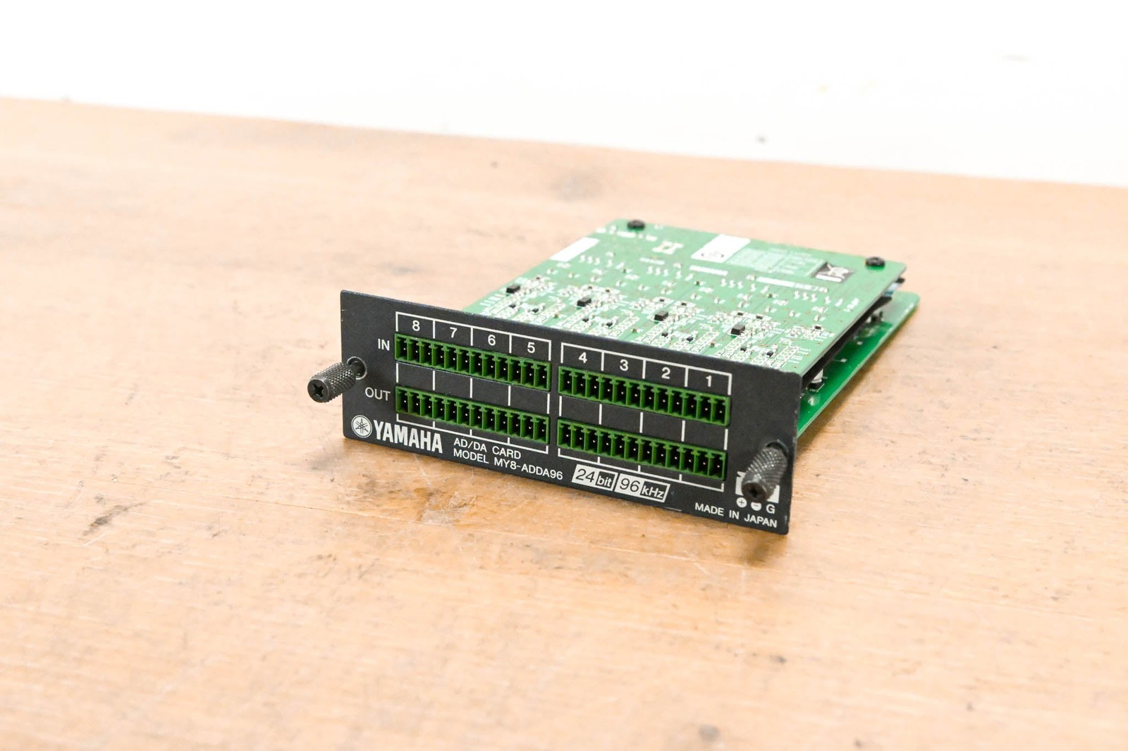 Yamaha MY8-ADDA96 8-Channel Analog I/O Card CG013QM