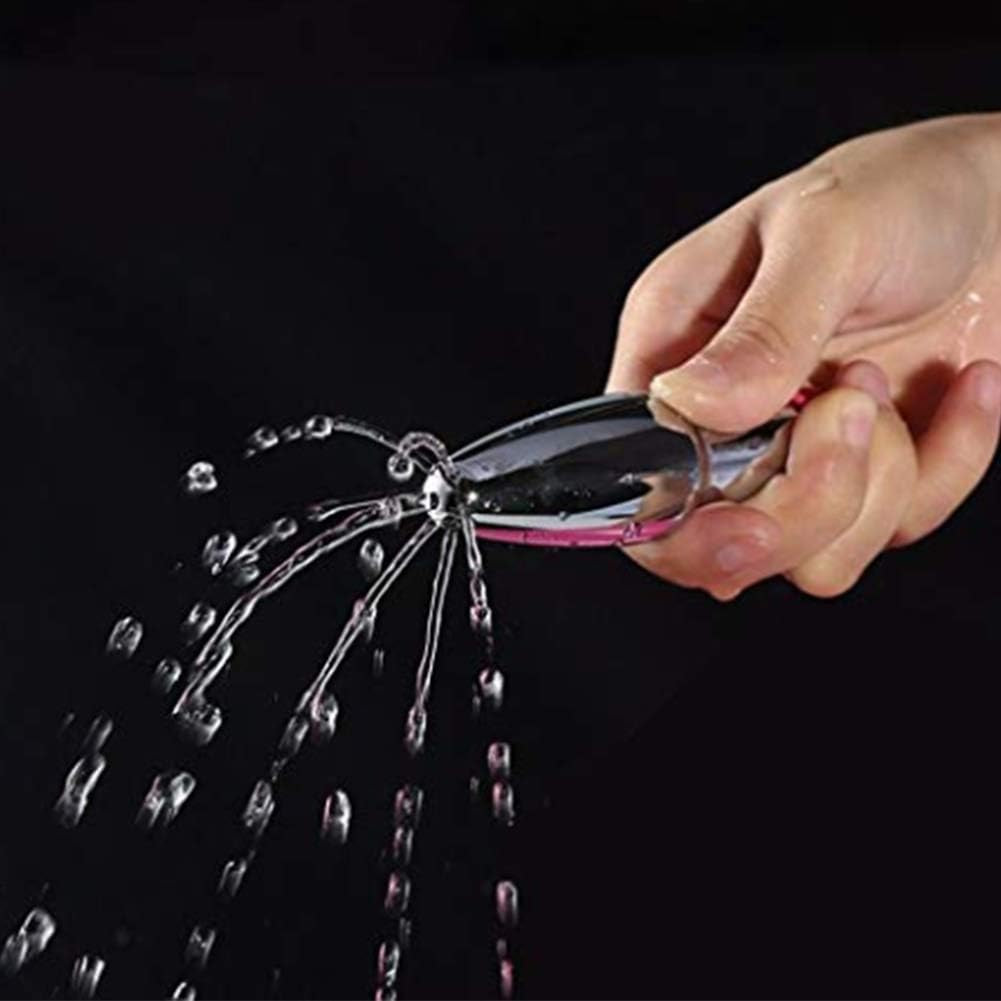 Deep Shower Douche Cleaning System with 59 Inch Shower Hose (Silver)