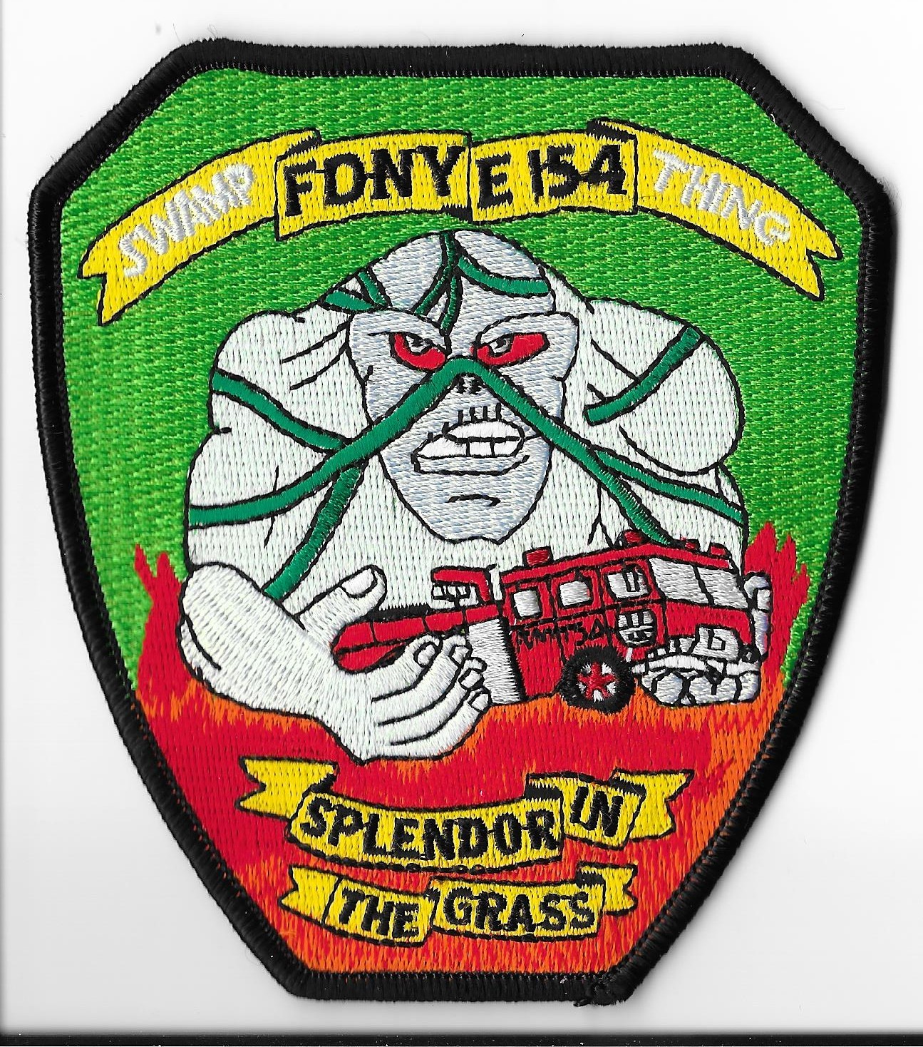 New York Fire Department (FDNY) Engine 154 "Splendor In The Grass" Patch V2