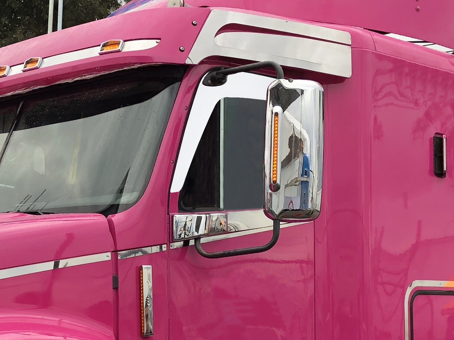 Freightliner Century-Columbia 7" Chop Top Drop Style Pair # 15573