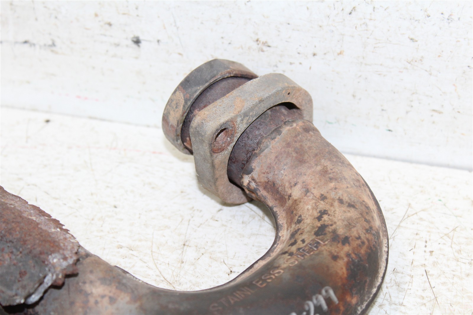 1995 Kawasaki KLR 650 Exhaust Header Head Pipe 27037