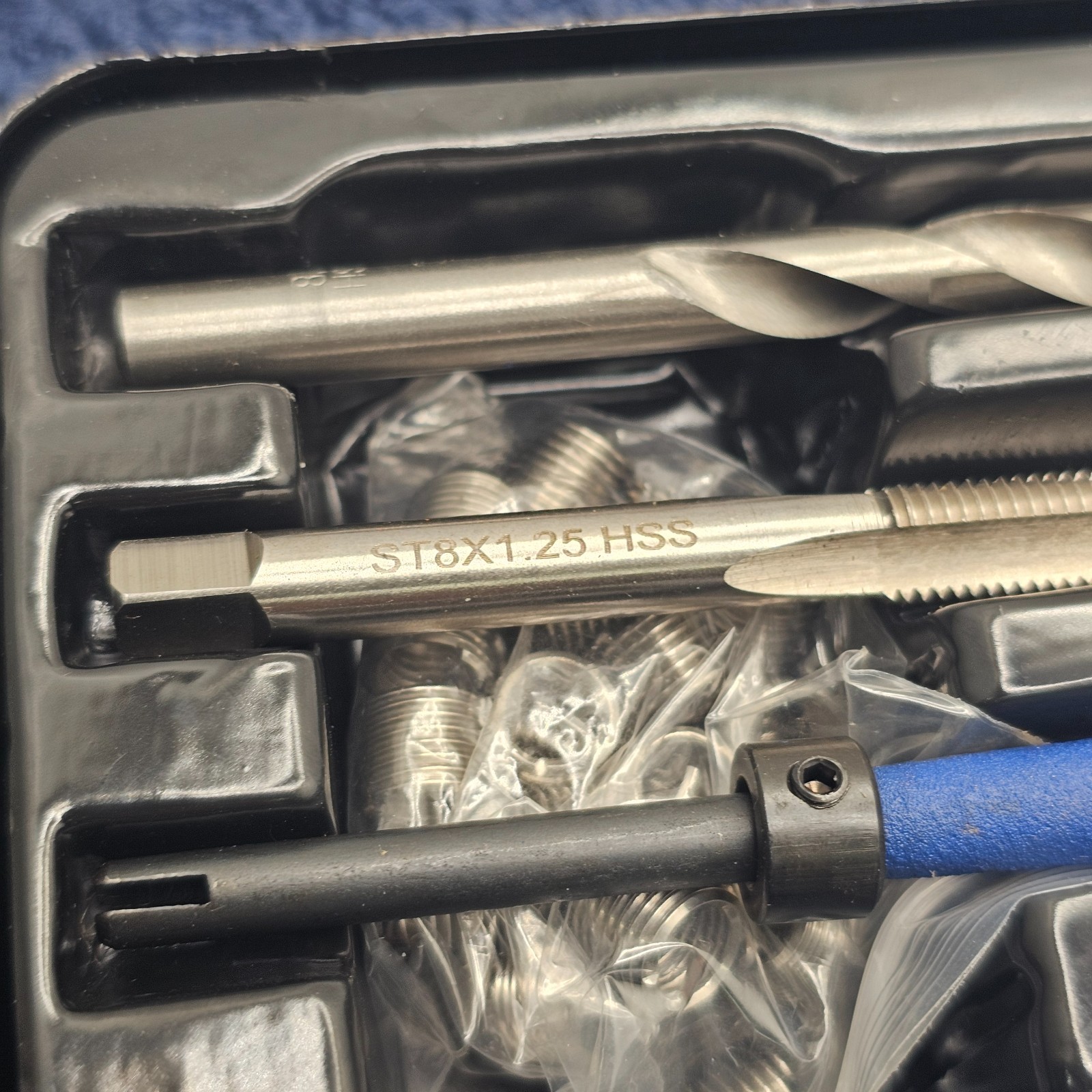 Orion Motor Tech M8 x 1.25 Thread Repair Tools For Rethreading Internal Threads