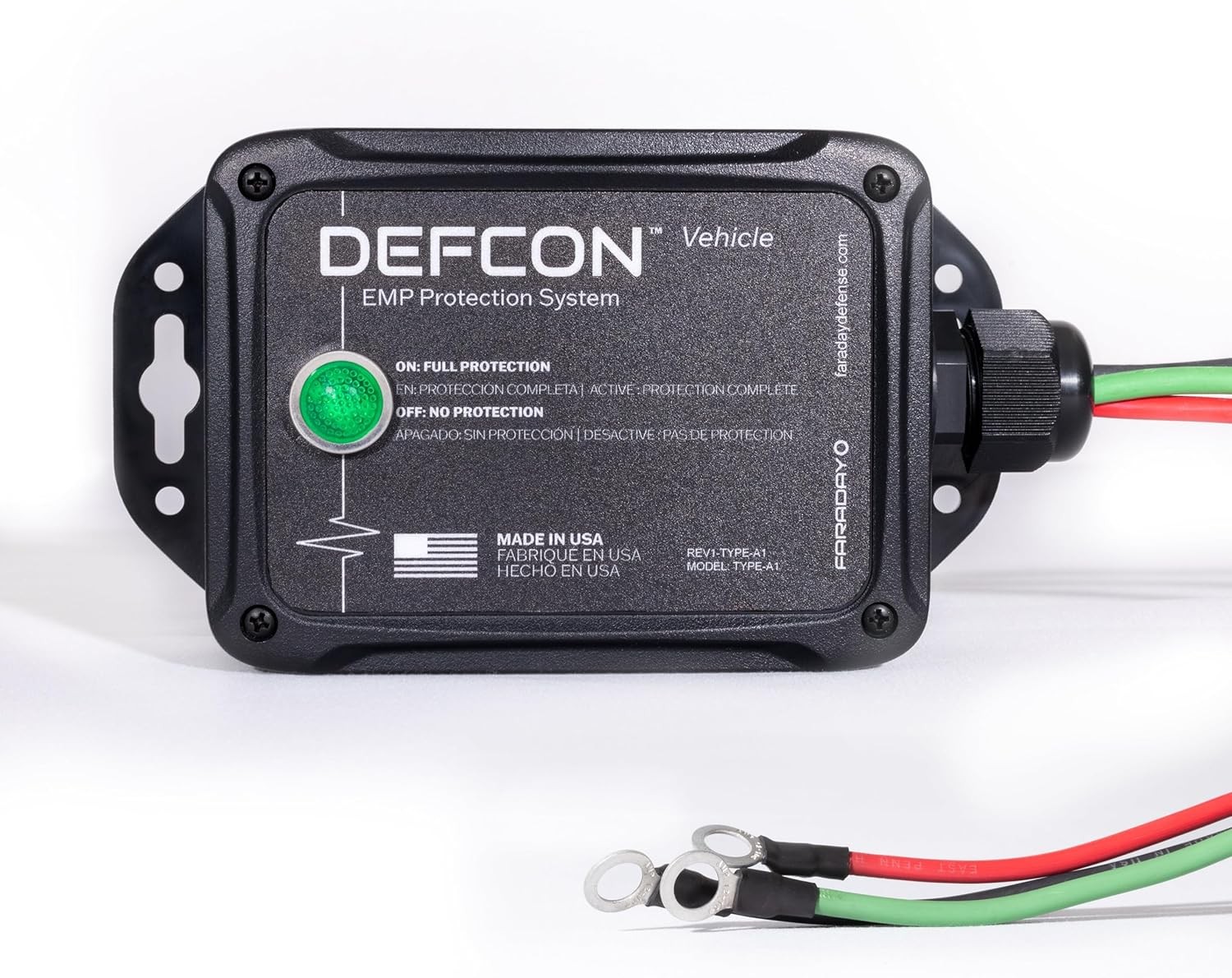 12V EMP Protection Device for Vehicle Faraday Defense