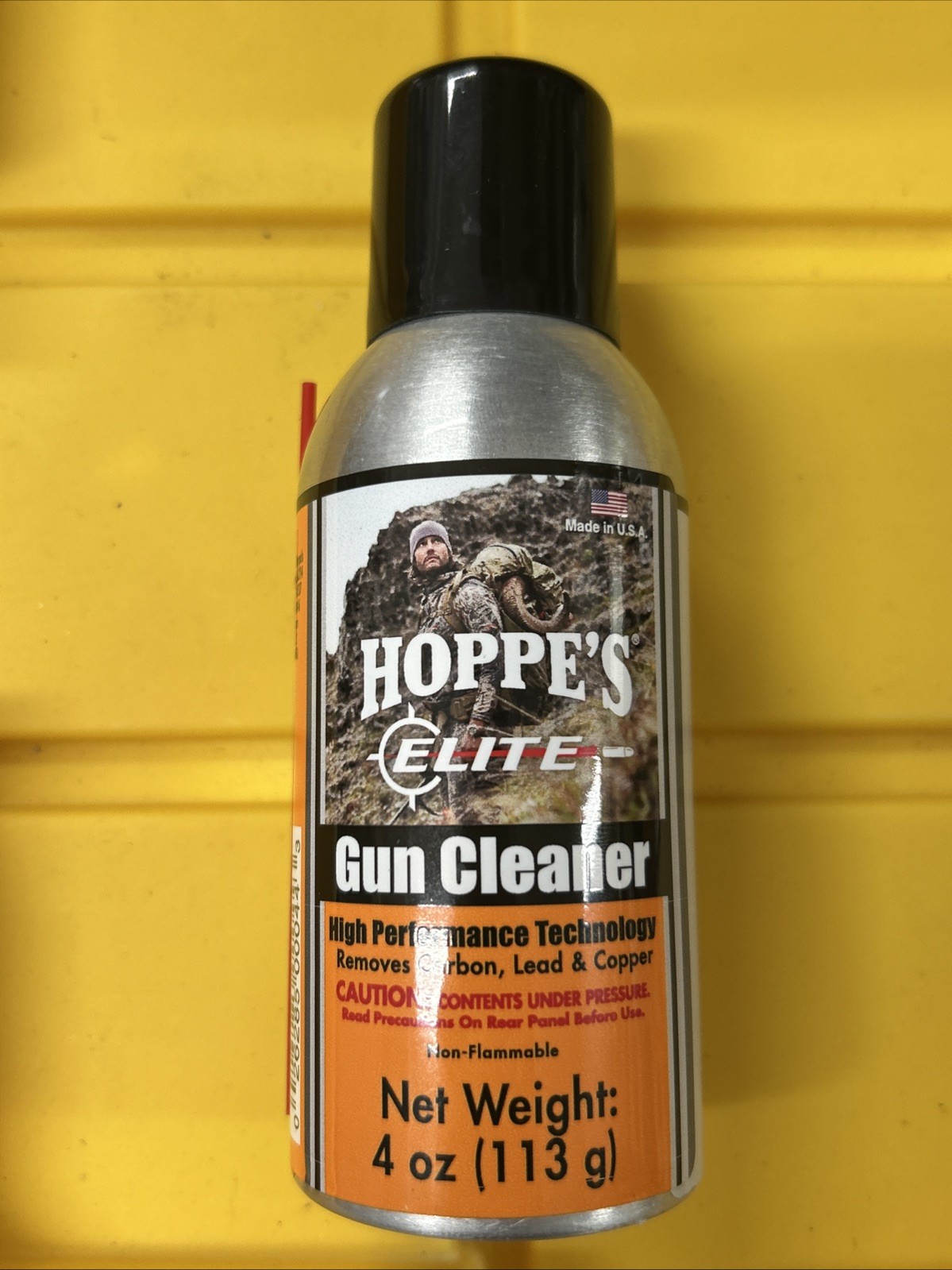 Hoppe's Elite Aerosol Gun Cleaner Bottle, 4 Ounce