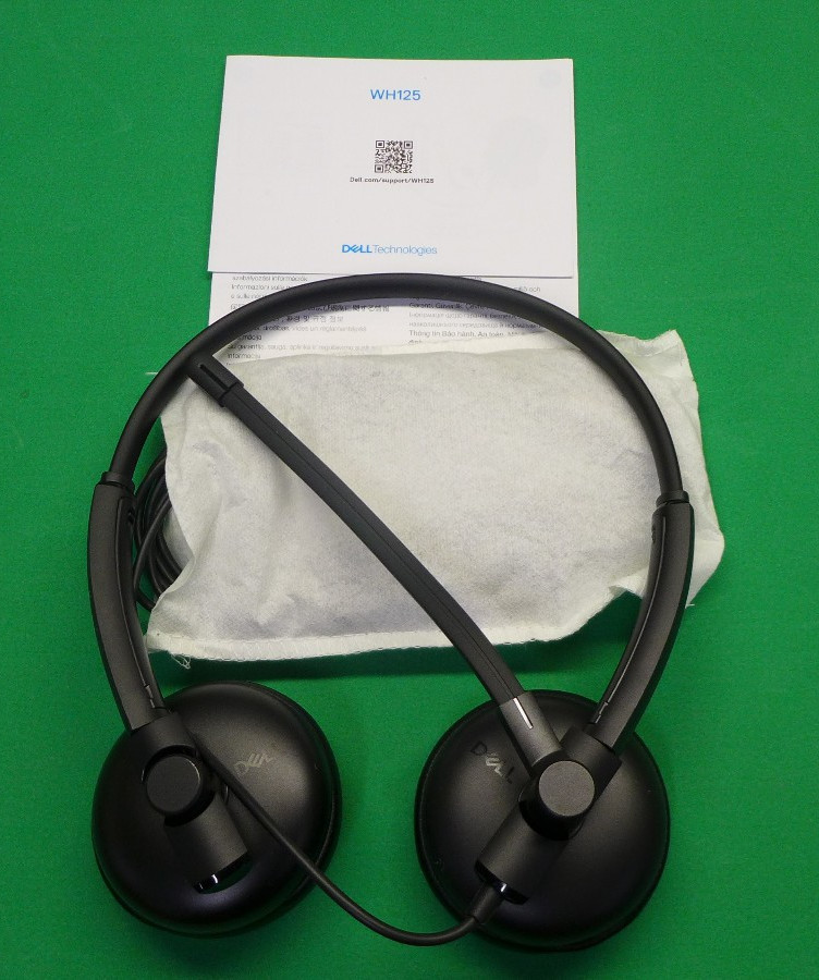 NEW Dell Wired Headset WH125 CXN5K
