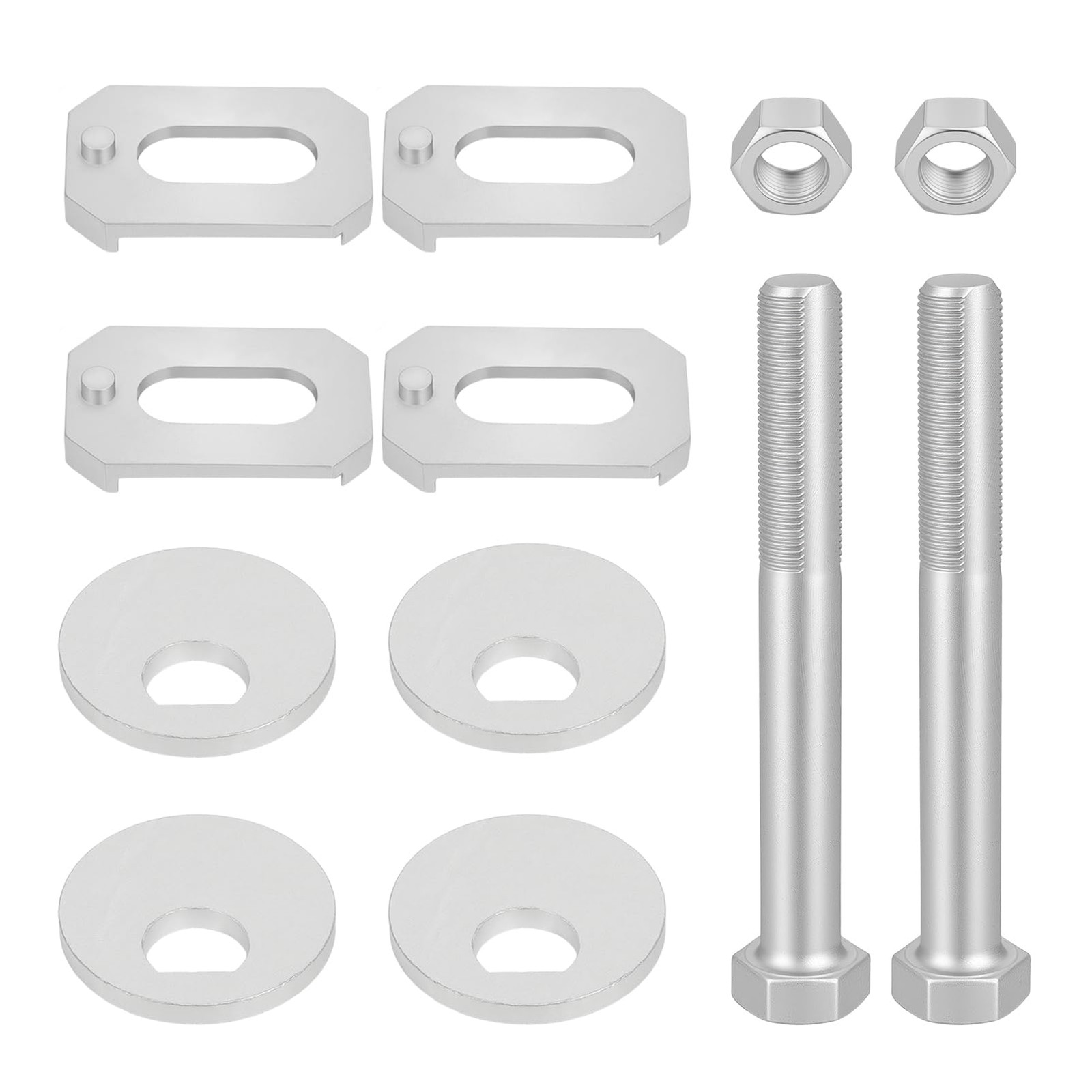 Front Caster Camber Kit Camber/Caster Adjustment Bolts Kit Compatible with 20...