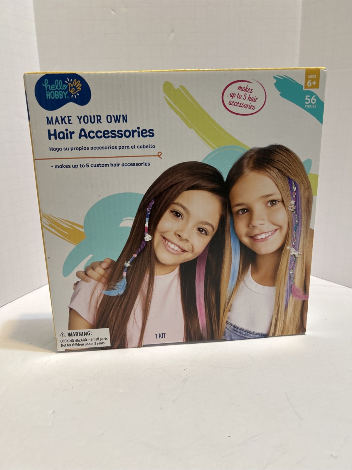 Hello Hobby: Make Your Own Hair Accessory Kit 56 Piece, Ages 6+
