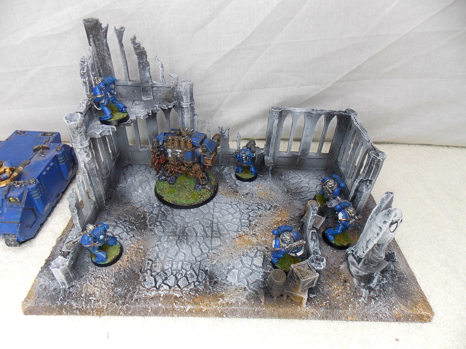 WARGAMING TERRAIN PAINTED BUILDING