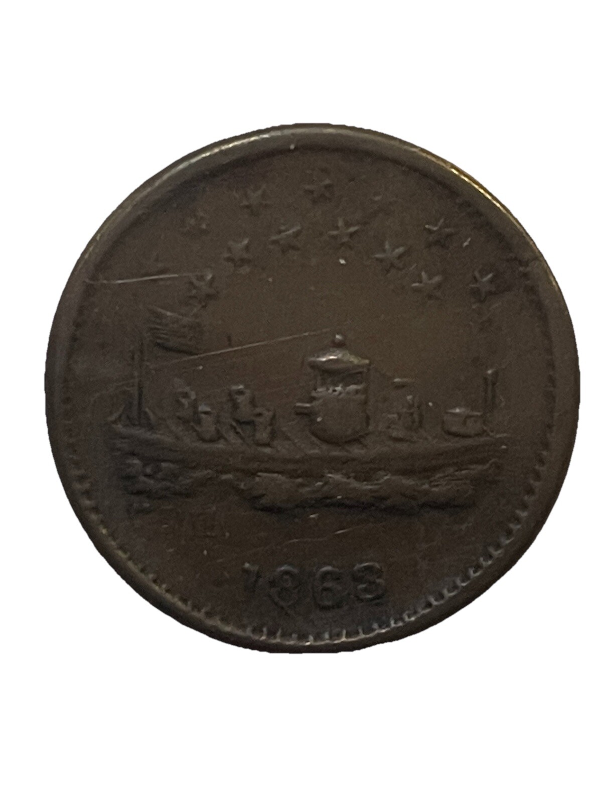 Civil War Token, 1863, Union for Ever 1863, TC-328725