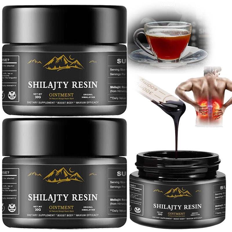 Himalayan Pure 100% Shilajit, Soft Resin, Organic, Extremely Potent, Fulvic Acid