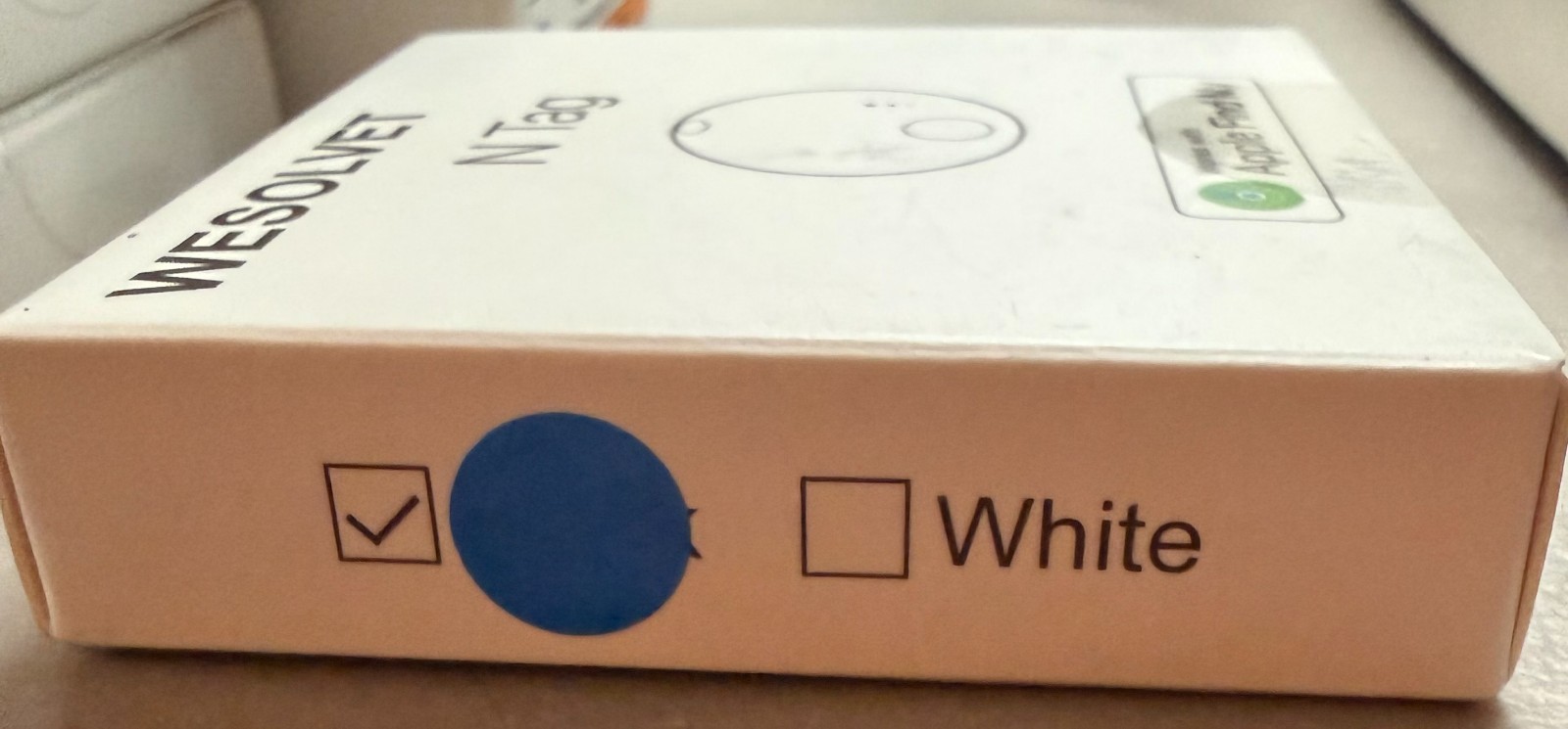 Wesolvet N Tag Compatible With Apple Find My - BLUE