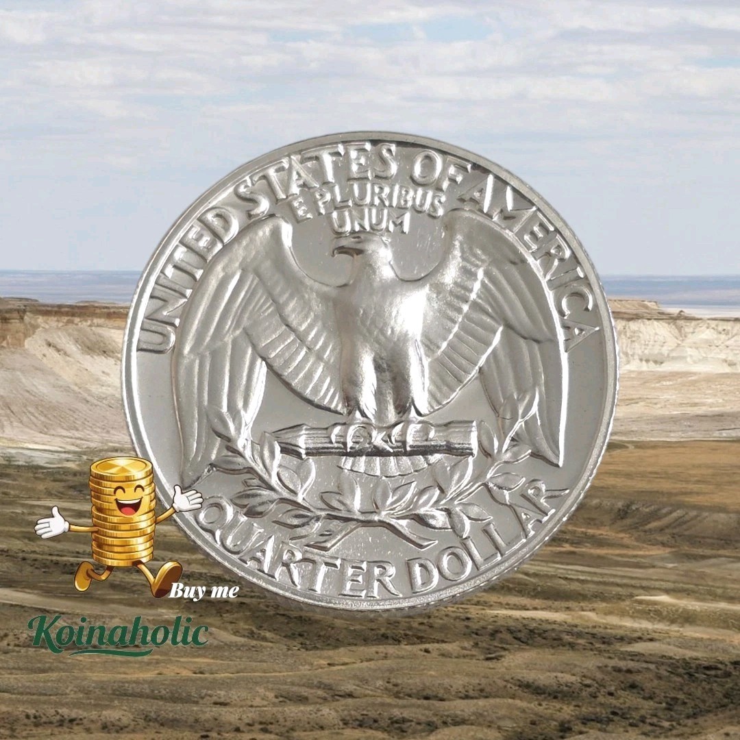1964 SILVER Proof Washington Quarter Gem BU, From Storage, Needs A New Home 🔥
